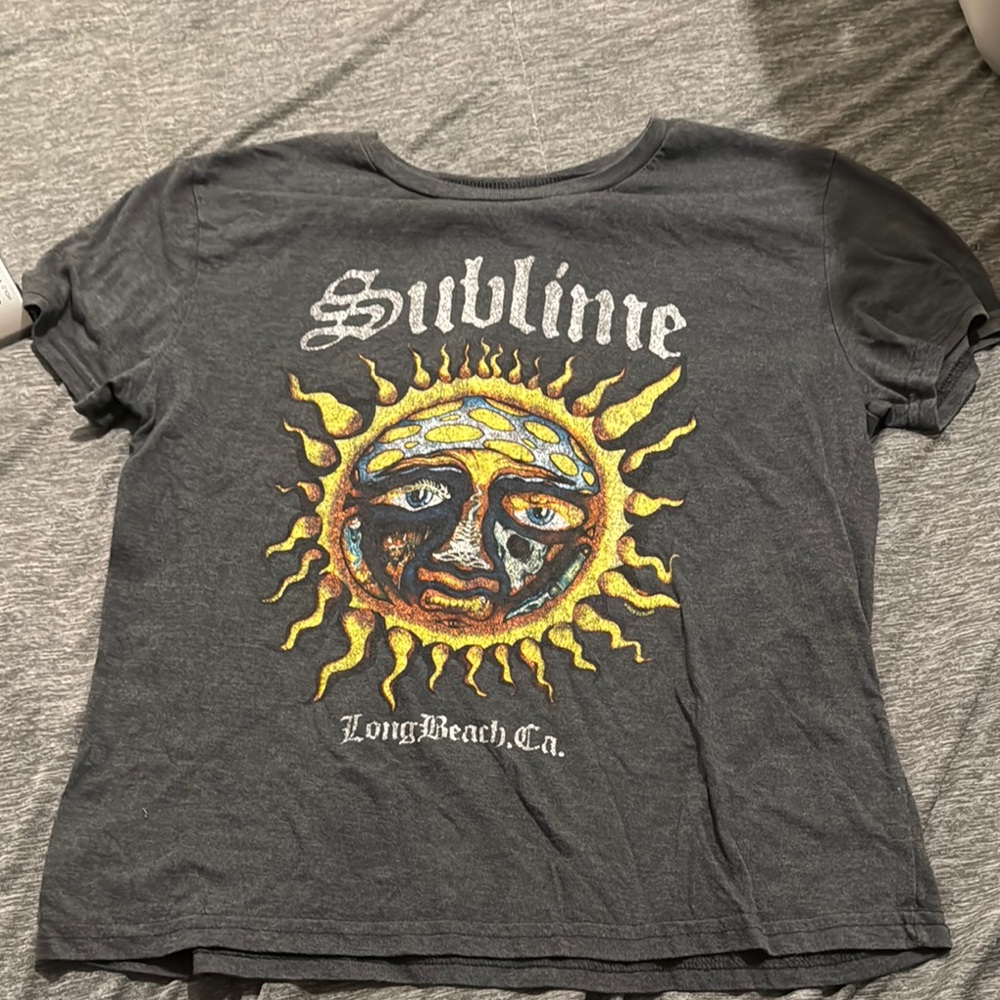 Women's Gray Graphic Tee